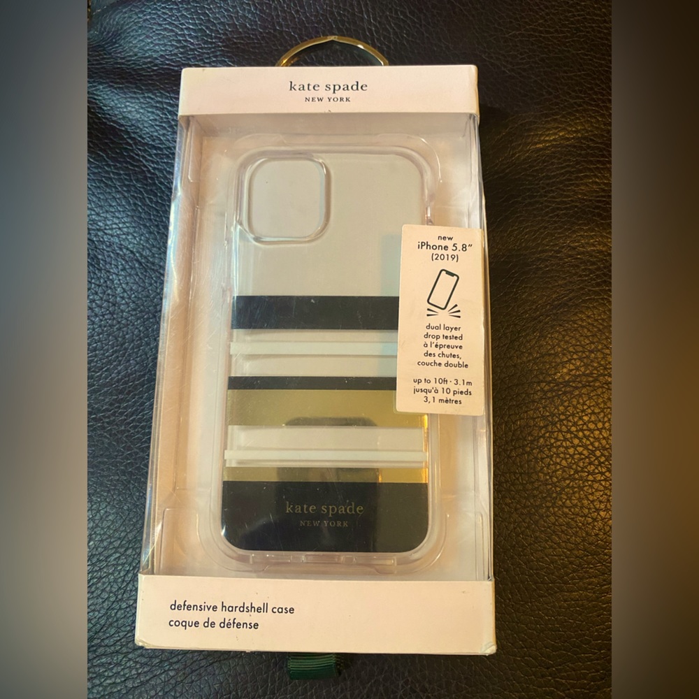 Kate Spade iPhone case for iPhone 5.8 (2019). NIB